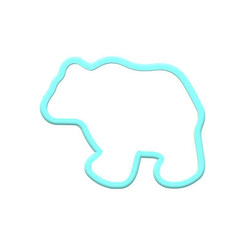 Circus Animals Cookie Cutters | Digital Download STL Files