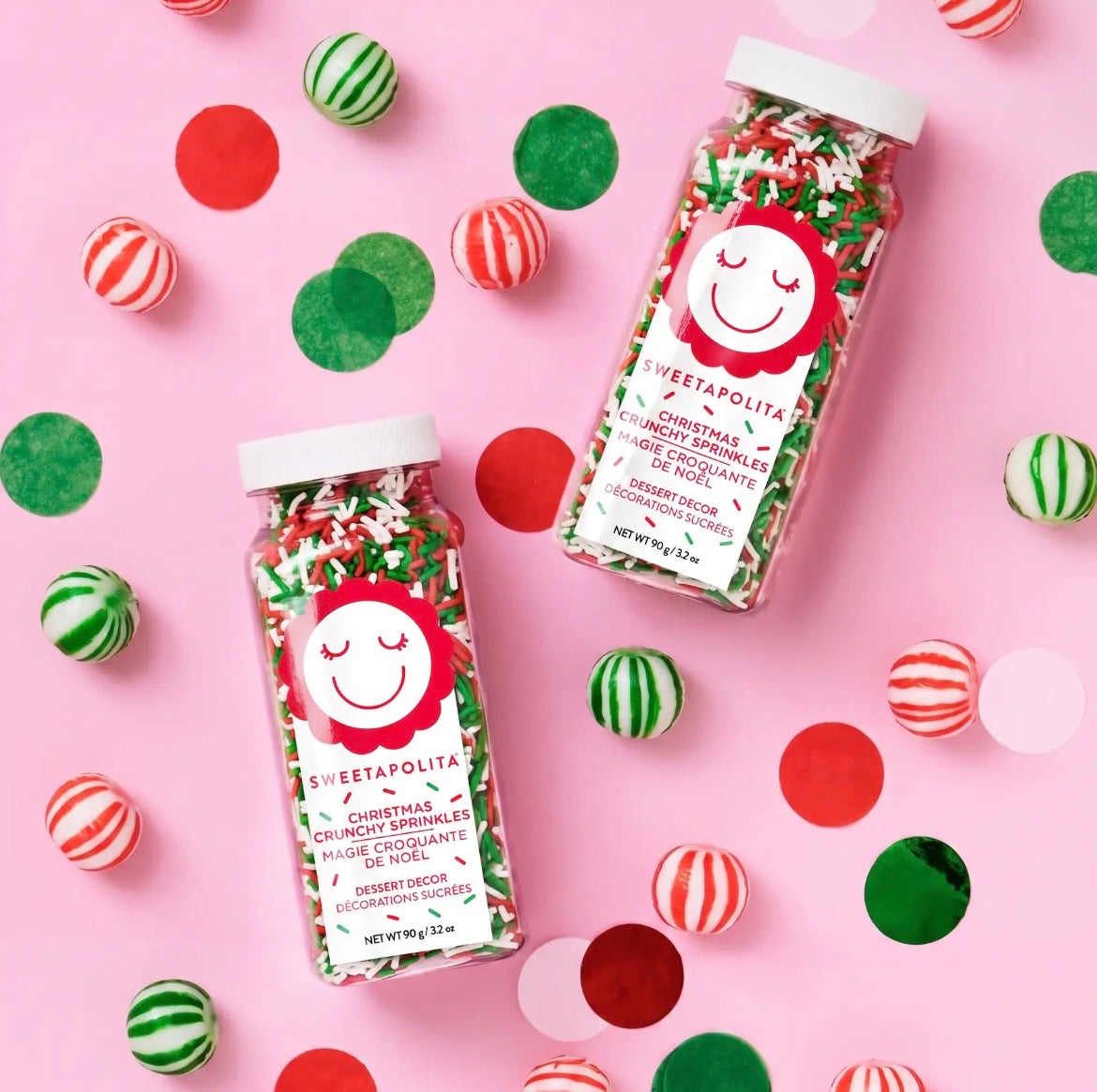 Christmas Crunchy Sprinkles by Sweetapolita