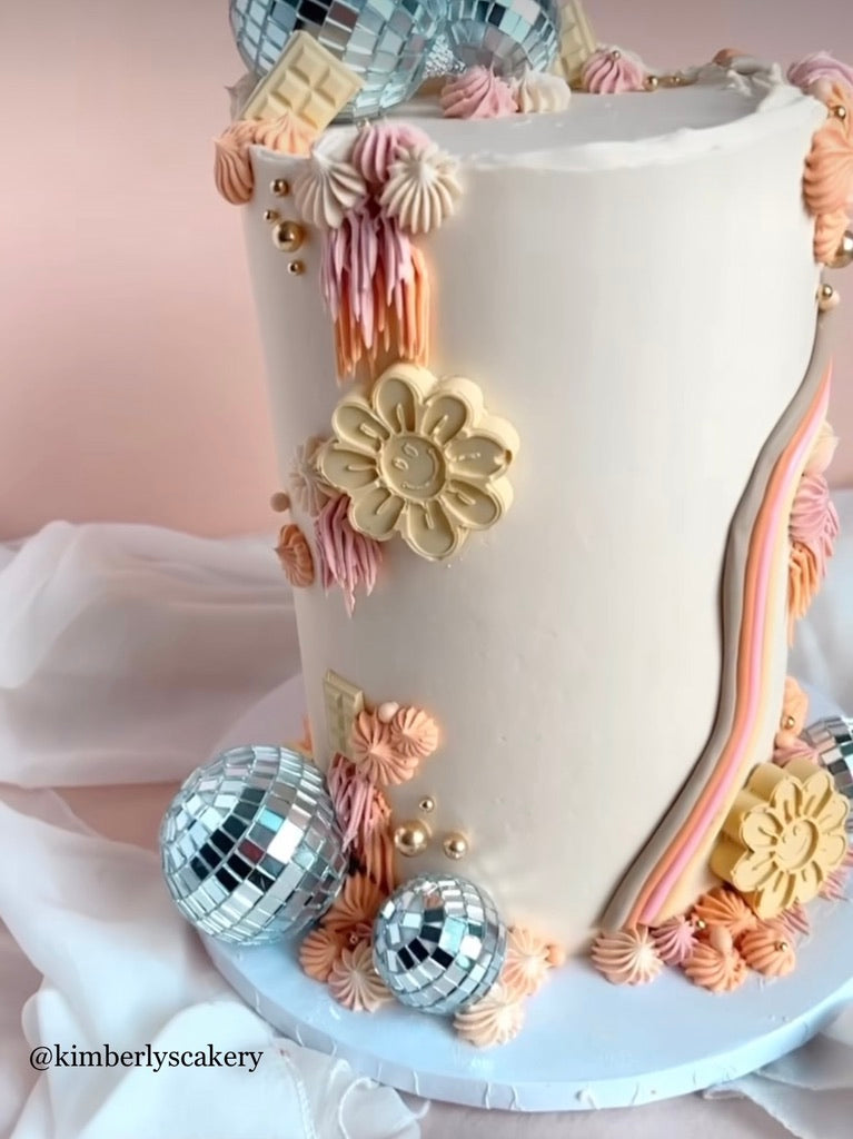 FLOWER SMILEY FACE MOLD