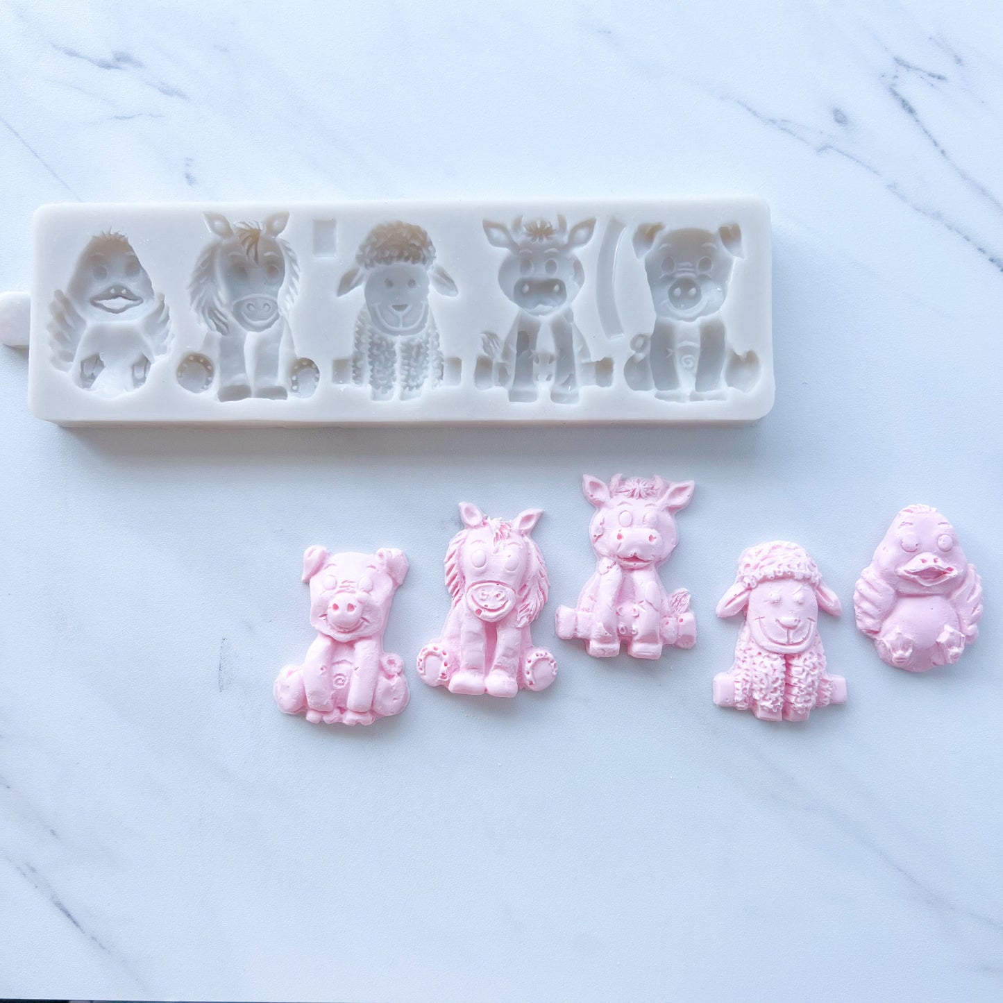 LARGE FARM ANIMALS MOLD