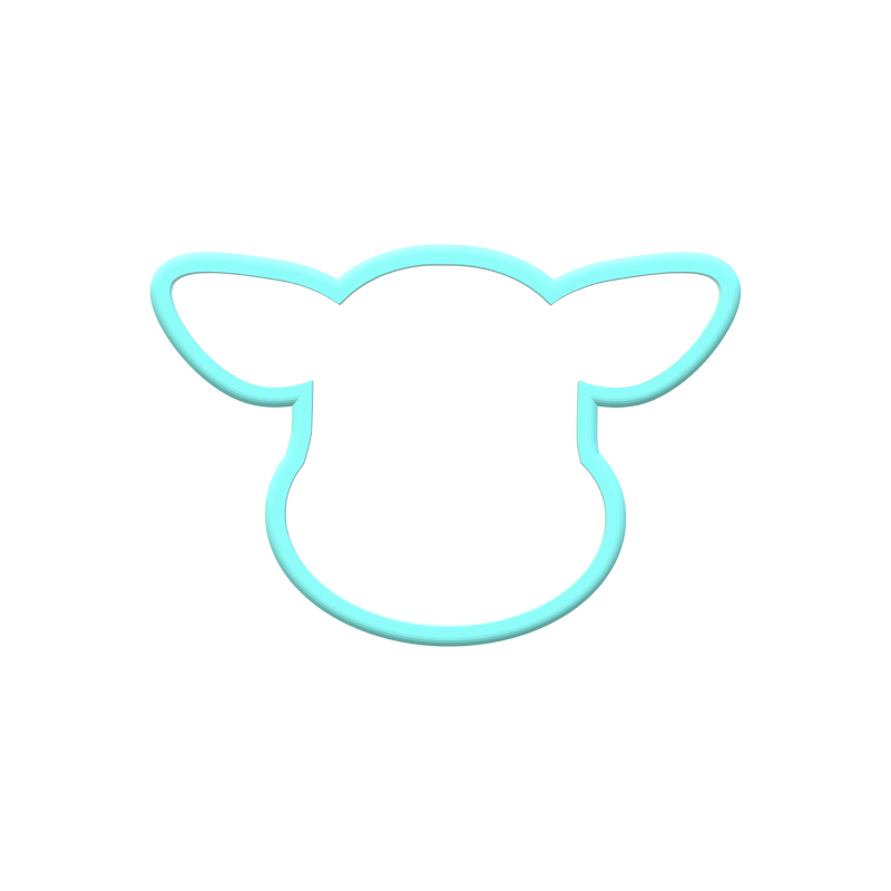 Build Your Own Reindeer Cookie Cutter Set | Digital Download STL Files