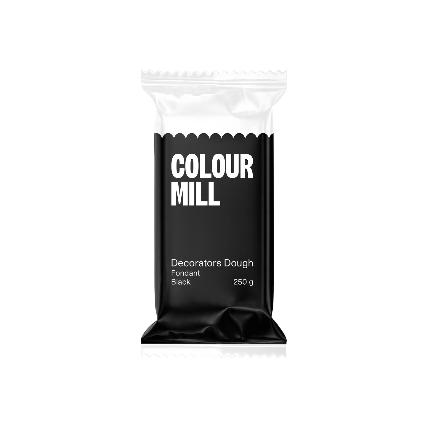 Colour Mill Decorators Dough Black Fondant 250g