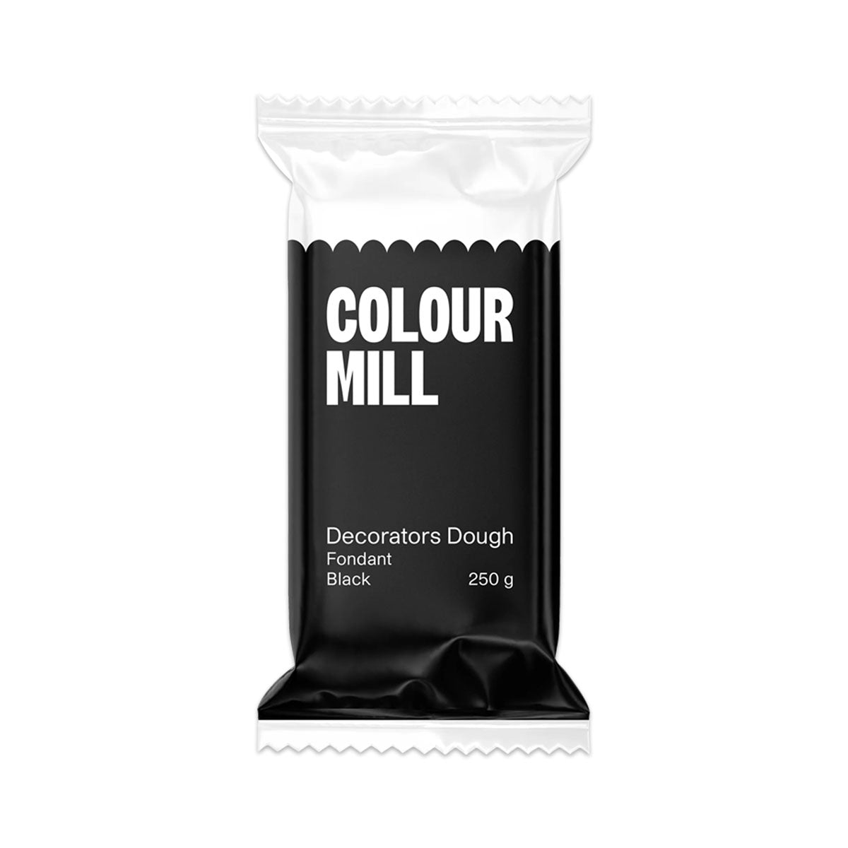 Colour Mill Decorators Dough Black Fondant 250g