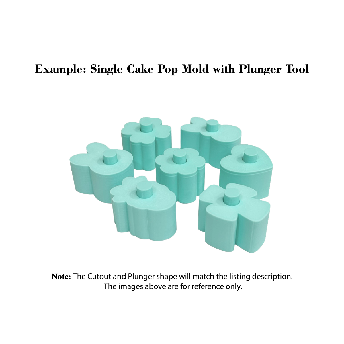 Turtle Cake Pop Mold with Embosser Stamp