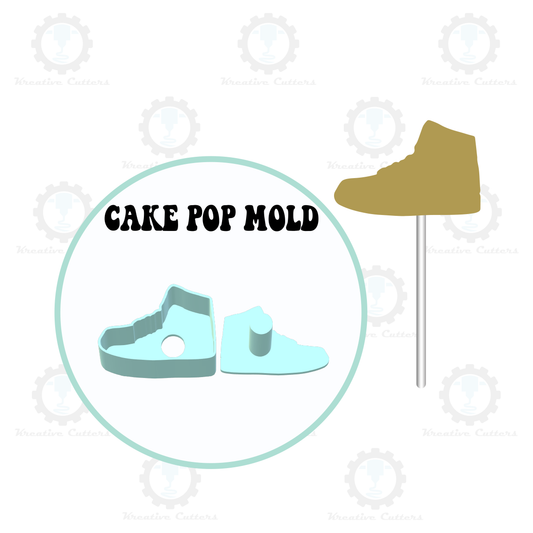 High Top Shoe Cake Pop Mold | Single or Multi-popper