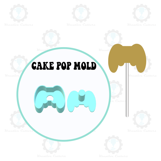 Game Controller Cake Pop Mold | Single or Multi-popper
