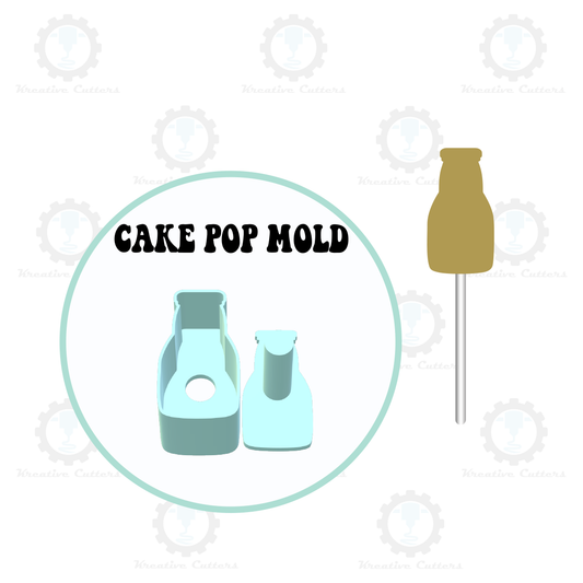 Beer Bottle Cake Pop Mold | Single or Multi-popper