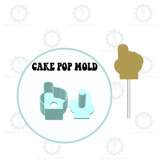 Foam Hand Cake Pop Mold | Single or Multi-popper