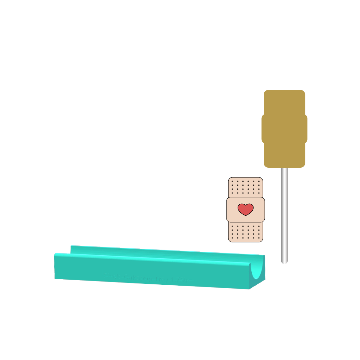 Band Aid Cake Pop Mold |Deluxe Cutter, Popper, and Tray Option