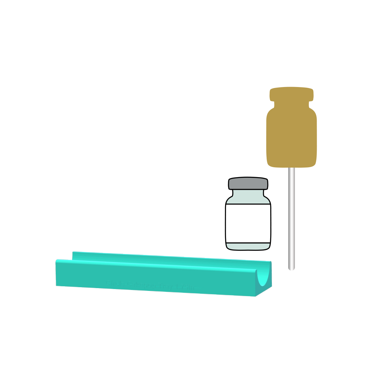 Botox Bottle Cake Pop Mold |Deluxe Cutter, Popper, and Tray Option