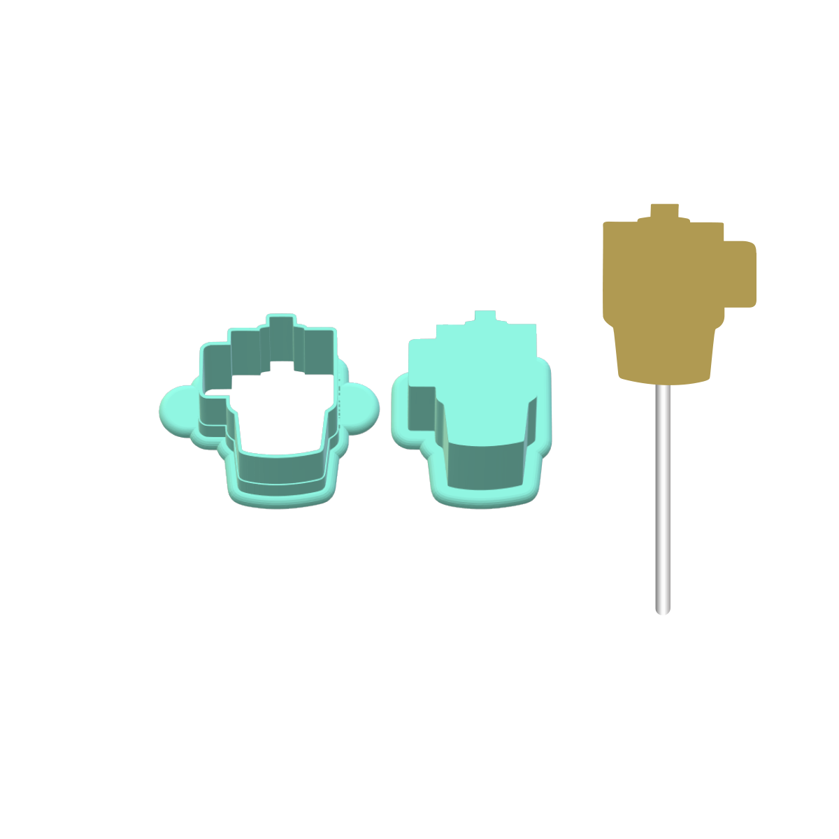 Tumbler Cake Pop Mold | Deluxe Cutter, Popper, and Tray Option