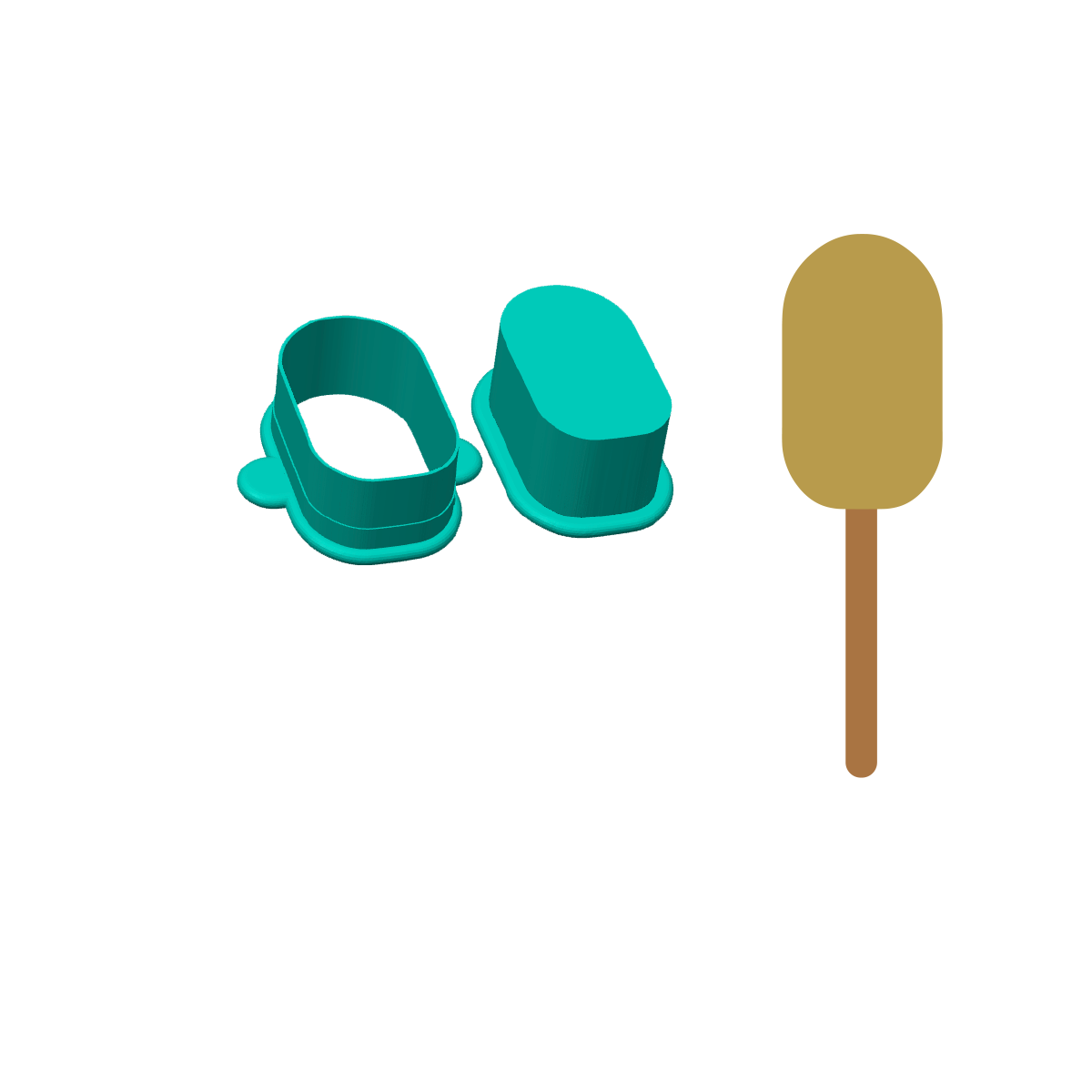 Large Cakesicle Mold | Deluxe Cutter, Popper and Tray Options