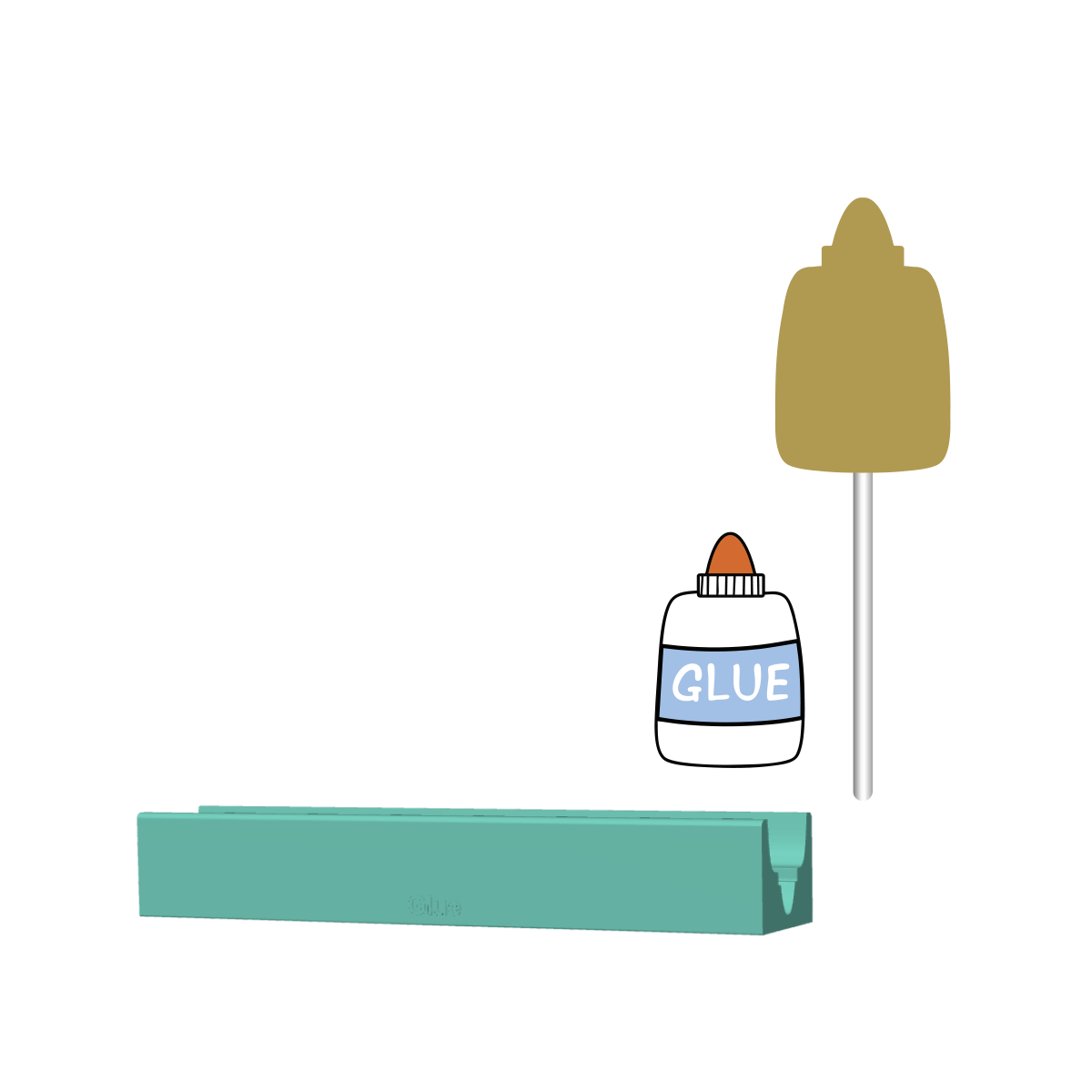 Glue Cake Pop Mold |Deluxe Cutter, Popper, and Tray Option