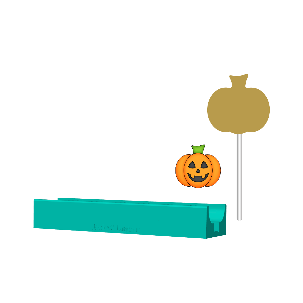 JackOLantern Cake Pop Mold | Deluxe Cutter, Popper, and Tray Options