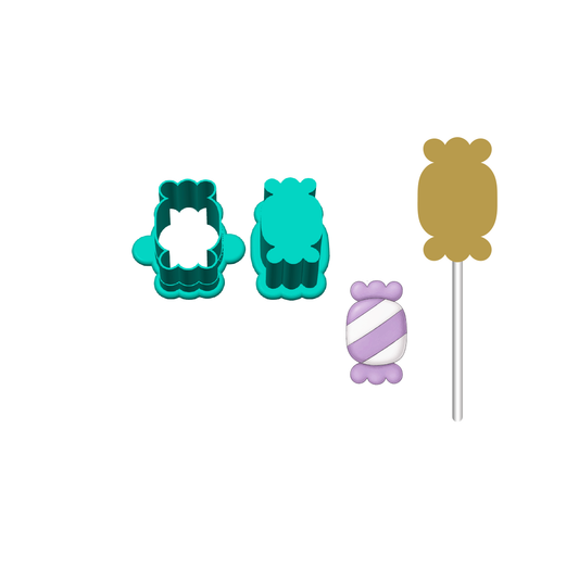 Halloween Candy Cake Pop Mold | Deluxe Cutter, Popper, and Tray Options