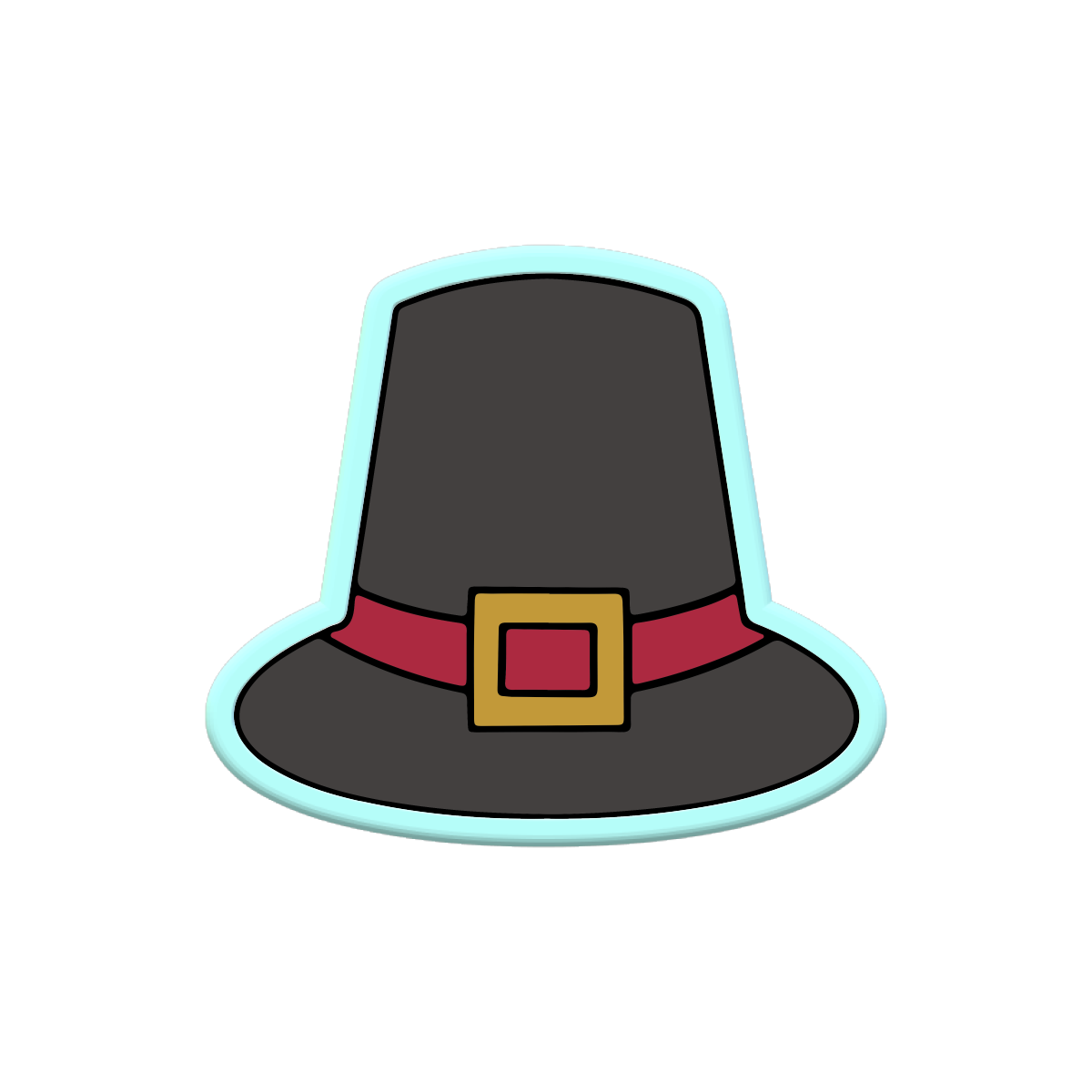 Pilgrim Hat Cookie Cutters