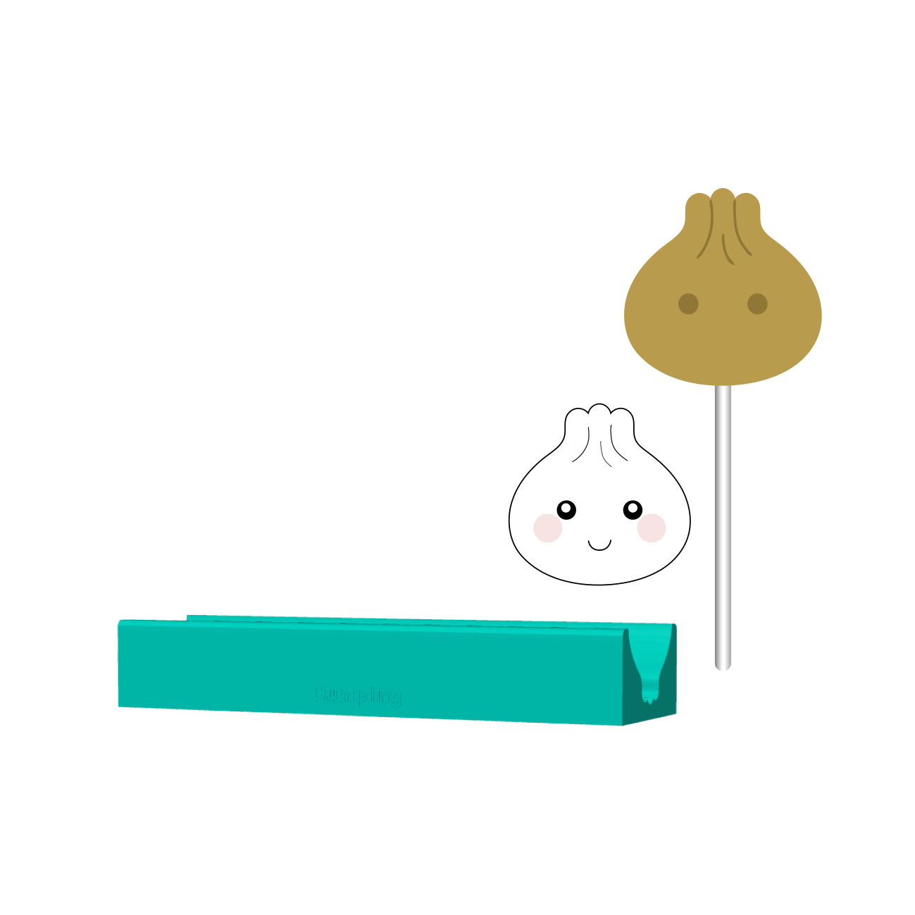 Dumpling Cake Pop Mold |Deluxe Cutter, Popper, and Tray Option