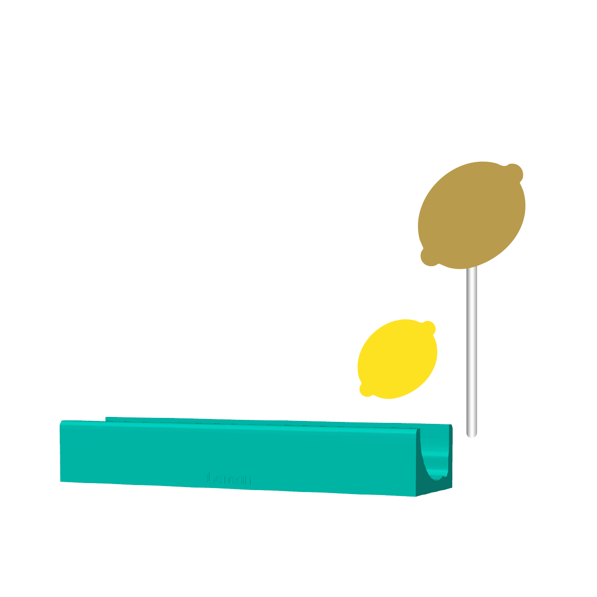 Lemon Cake Pop Mold |Deluxe Cutter, Popper, and Tray Options