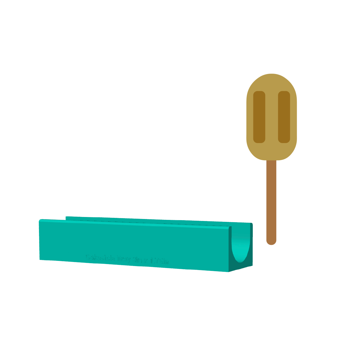 Large Cakesicle Mold with Filling Embosser | Deluxe Cutter, Popper and Tray Options