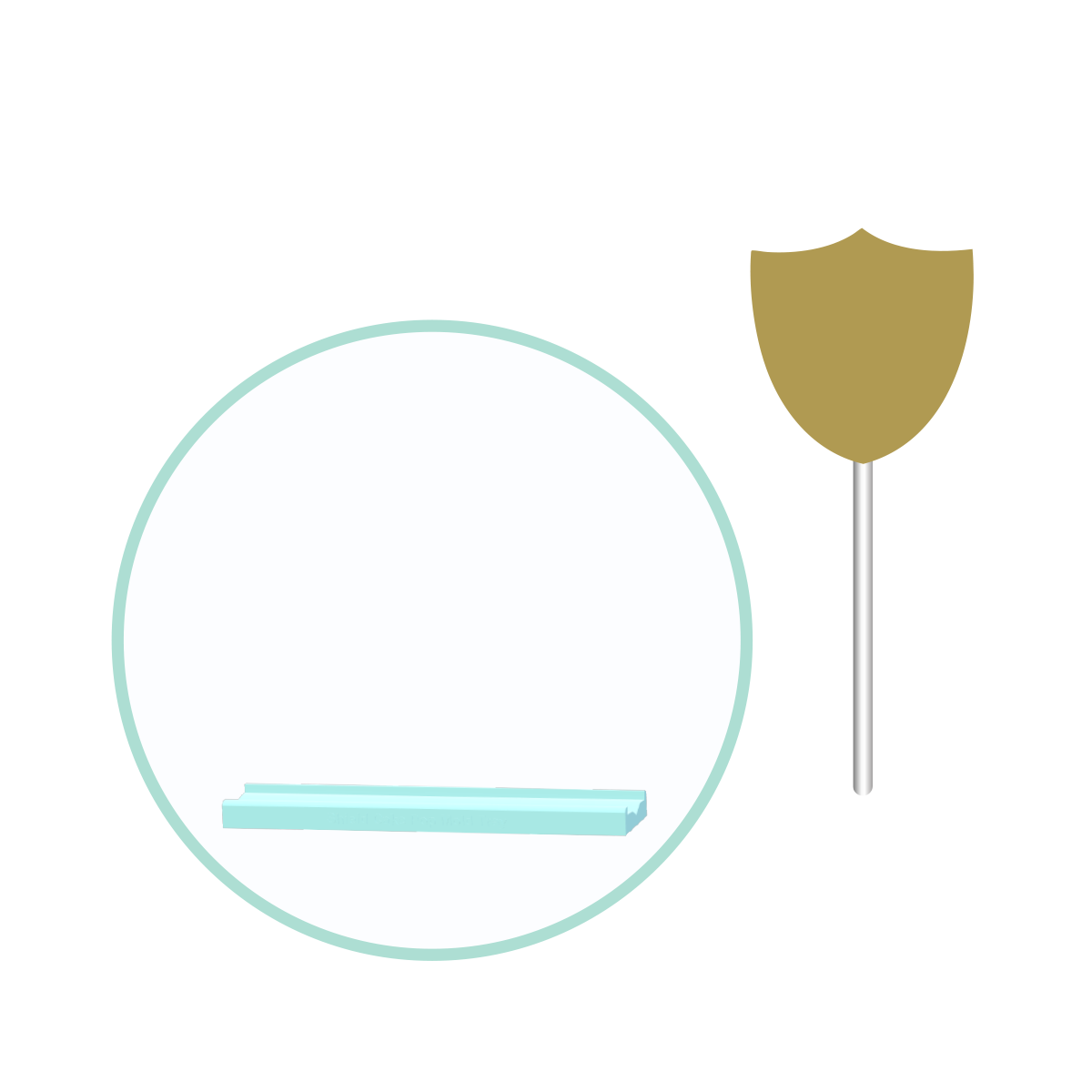 Shield Cake Pop Mold | Deluxe Cutter, Popper