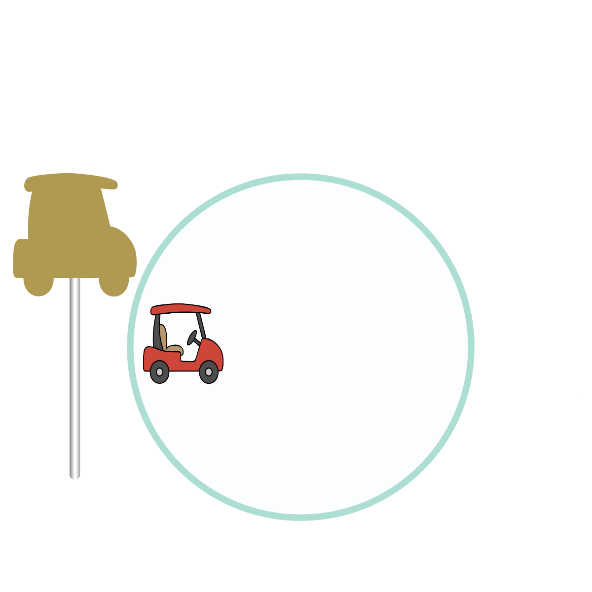 Golf Cake Pop Molds | Deluxe Cutter, Popper with fondant stamp and cutter