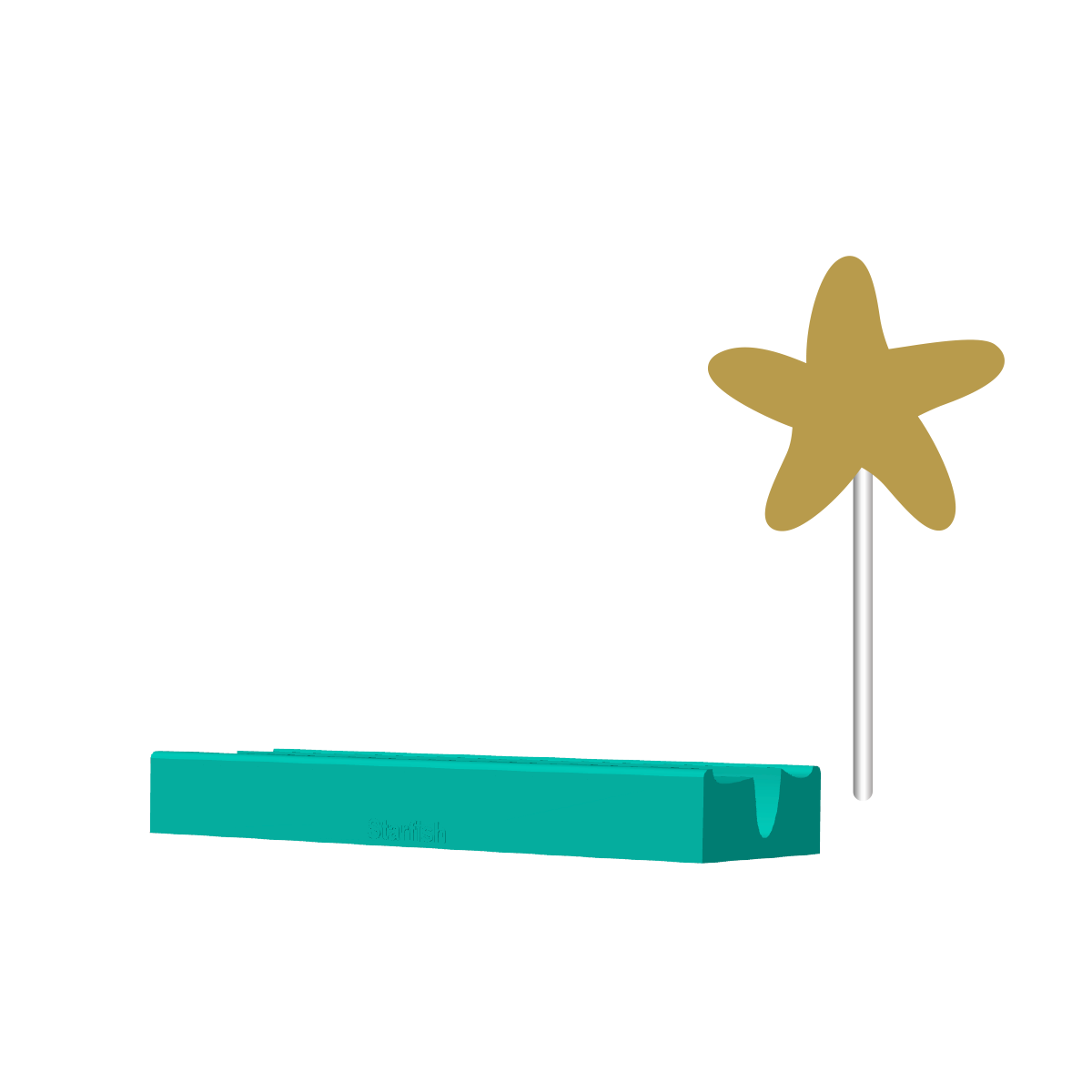 Starfish Cake Pop Mold |Deluxe Cutter, Popper, and Tray Option