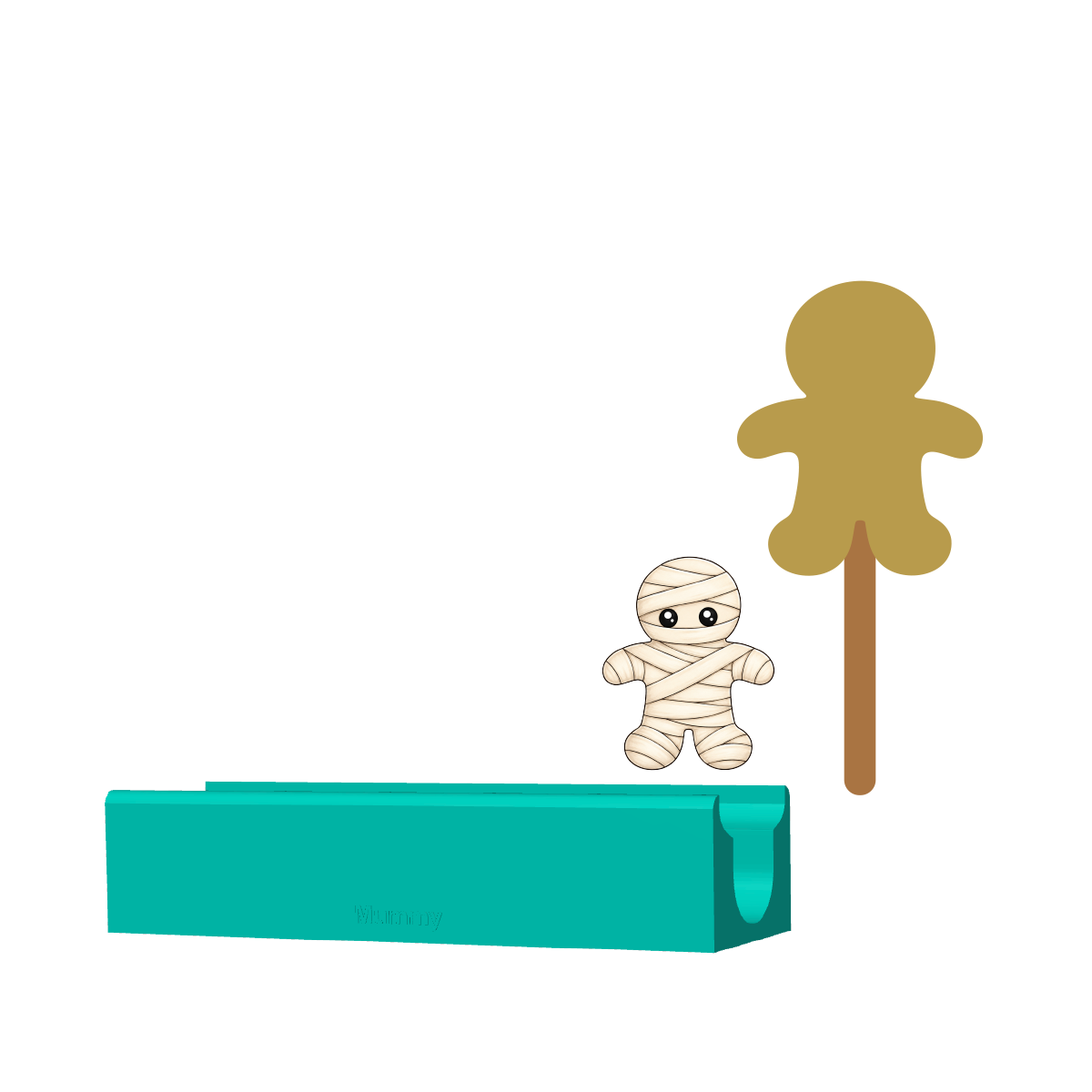 Mummy Cakesicle Mold | Deluxe Cutter, Popper and Tray Options