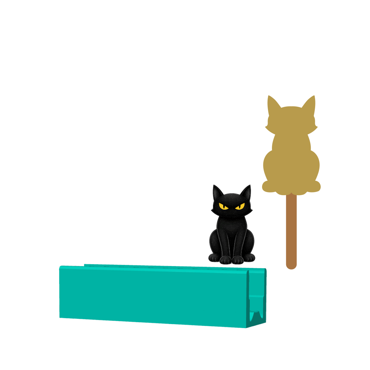 Cat Cakesicle Mold | Deluxe Cutter, Popper and Tray Options