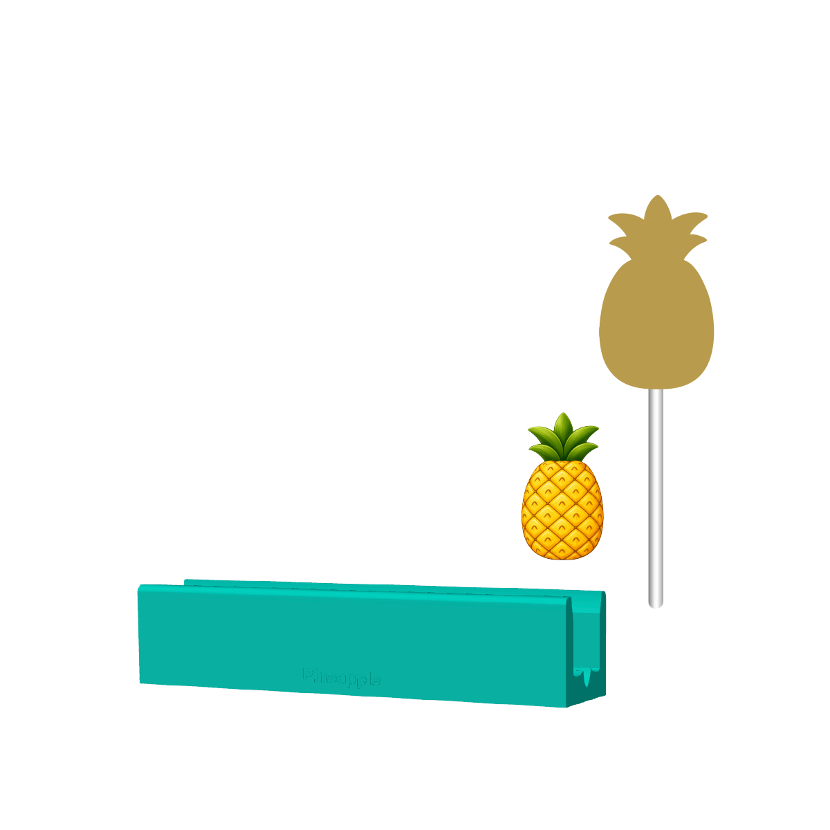 Pineapple Cake Pop Mold |Deluxe Cutter, Popper, and Tray Options