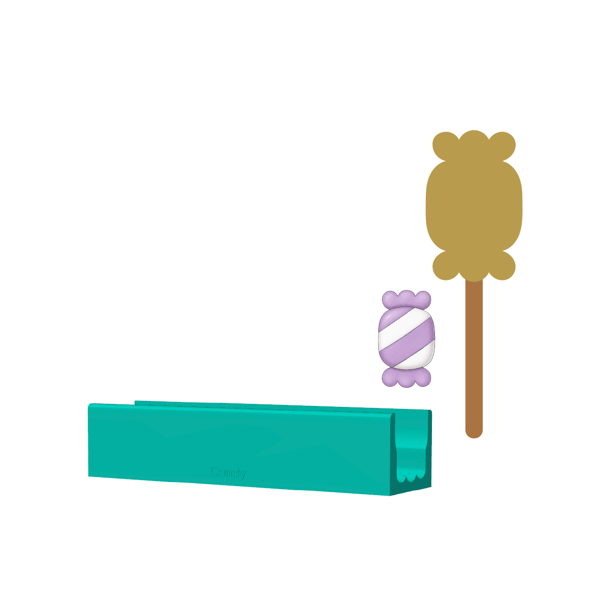 Candy Cakesicle Mold | Deluxe Cutter, Popper and Tray Options