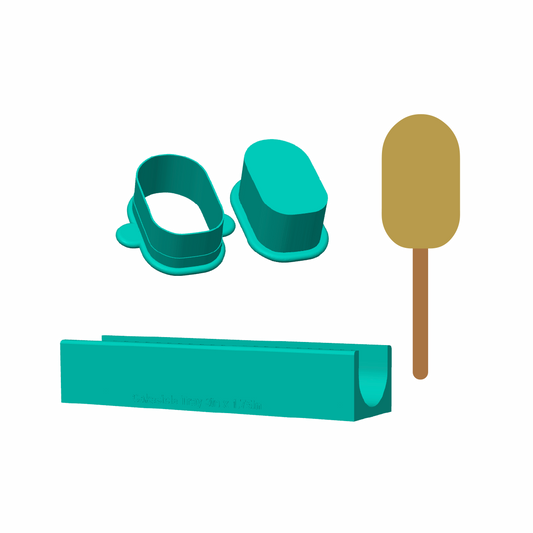 Medium Cakesicle Mold | Deluxe Cutter, Popper and Tray Options