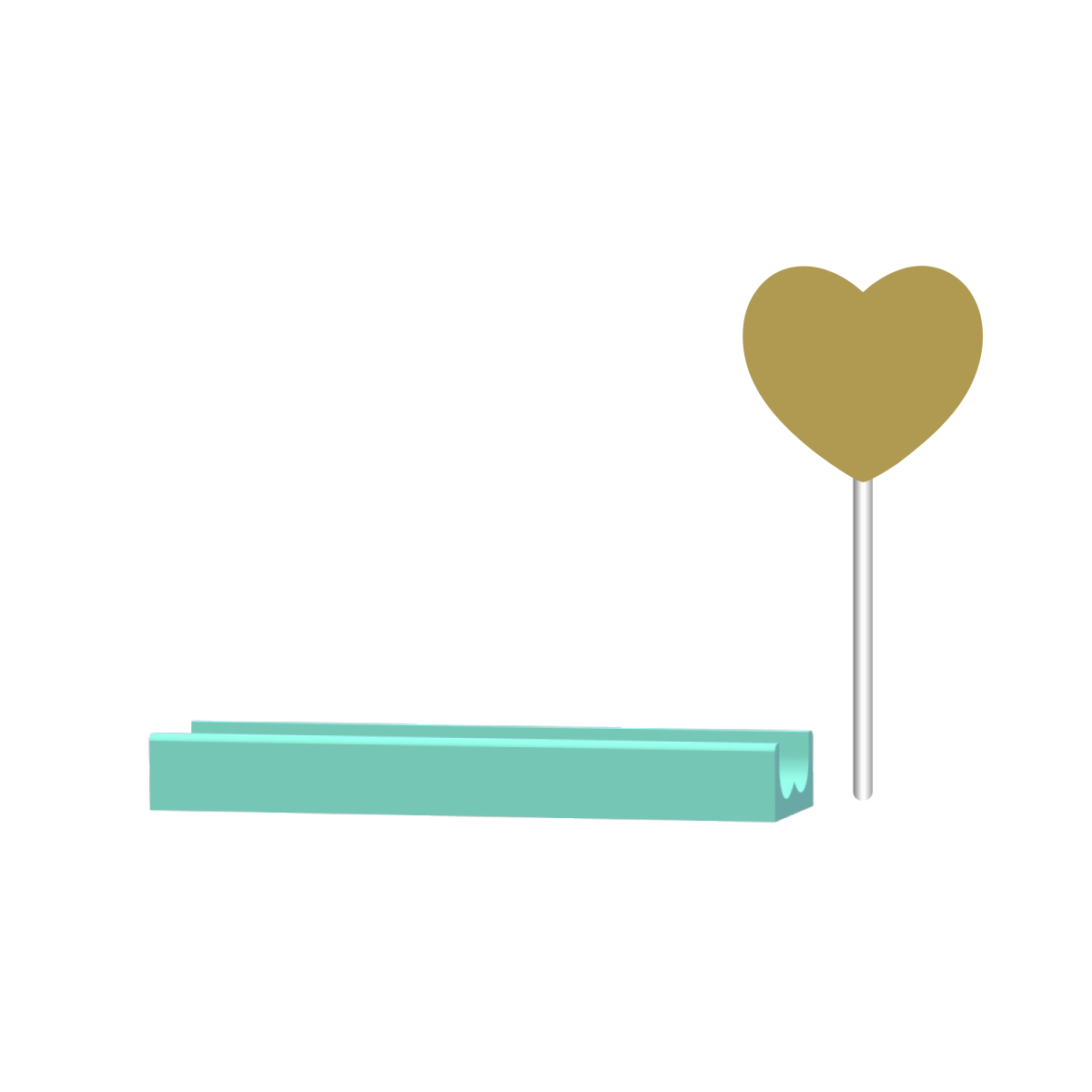 Heart Cake Pop Mold | Deluxe Cutter, Popper, and Tray Option