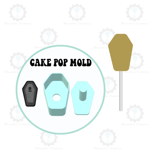 Coffin Cake Pop Mold