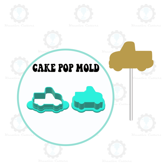 Truck Cake Pop Mold | Deluxe Cutter, Popper
