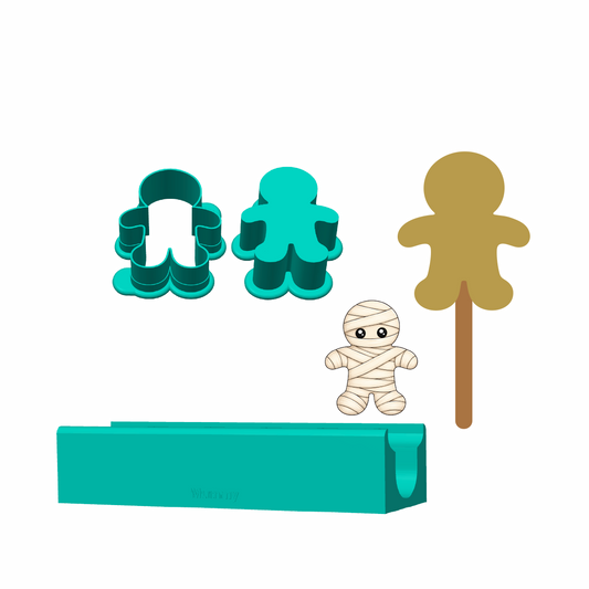 Mummy Cakesicle Mold | Deluxe Cutter, Popper and Tray Options