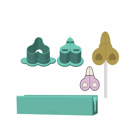 Scissors Cake Pop Mold |Deluxe Cutter, Popper, and Tray Option