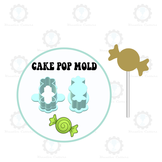 Candy Cake Pop Mold | Deluxe Cutter, Popper