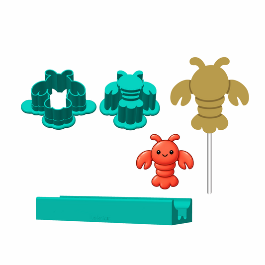 Lobster Cake Pop Mold | Deluxe Cutter, Popper, and Tray Options