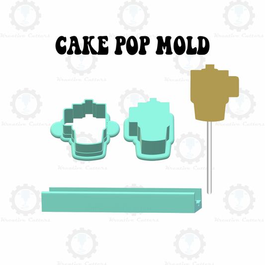 Tumbler Cake Pop Mold | Deluxe Cutter, Popper, and Tray Option