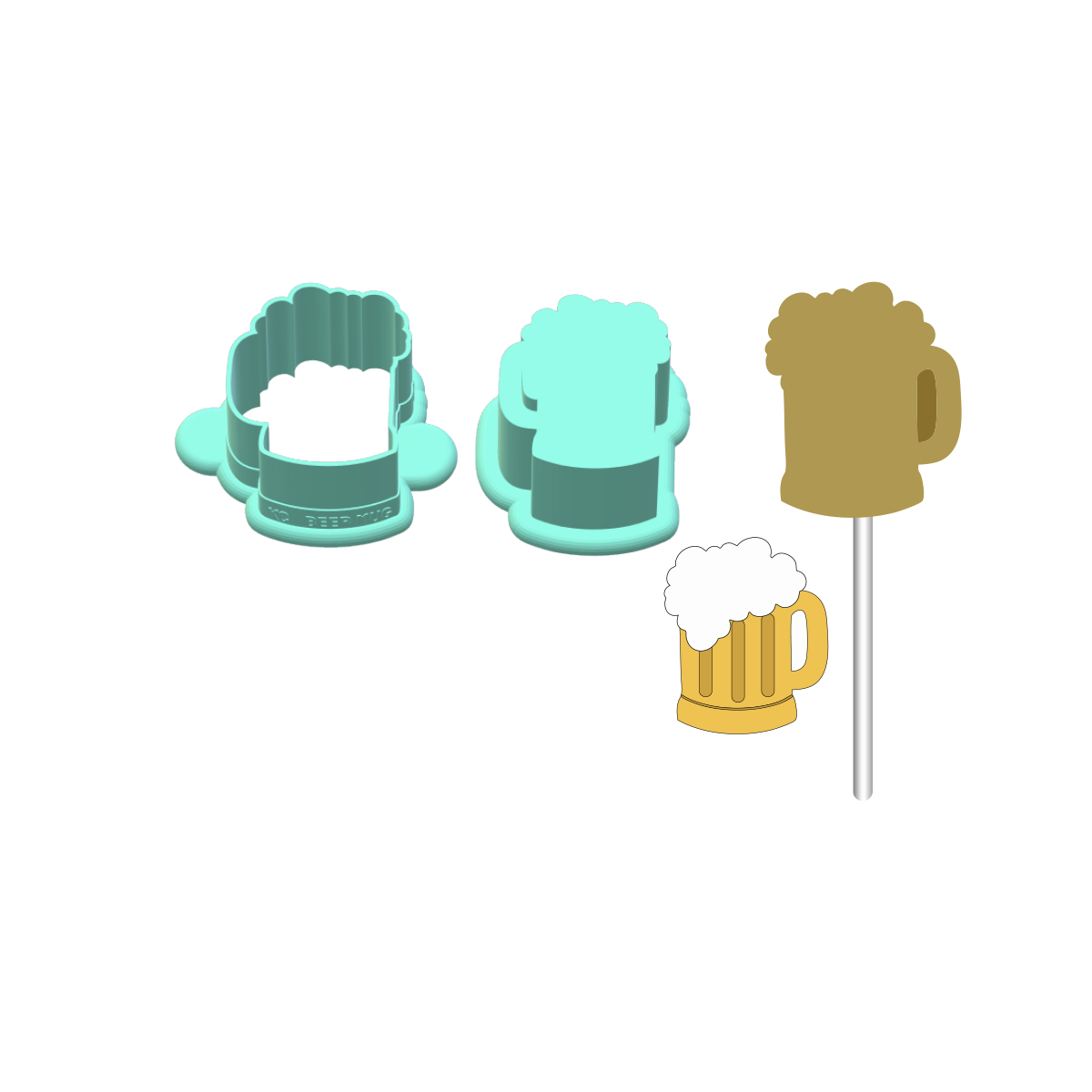 Beer Mug Cake Pop Mold