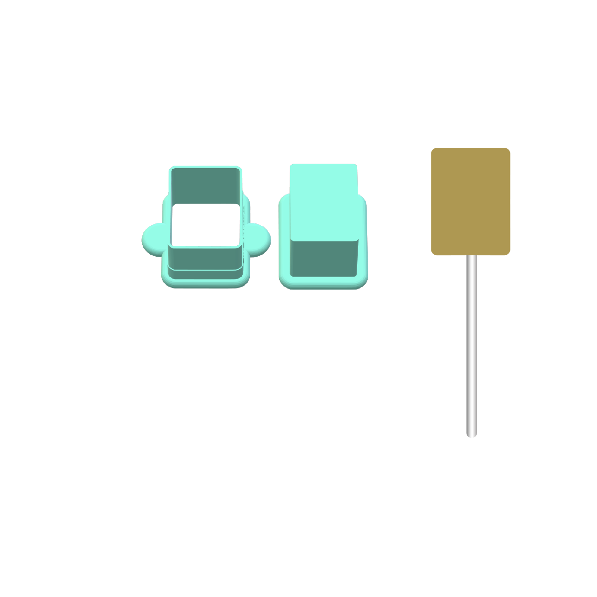 Rectangle Cake Pop Mold