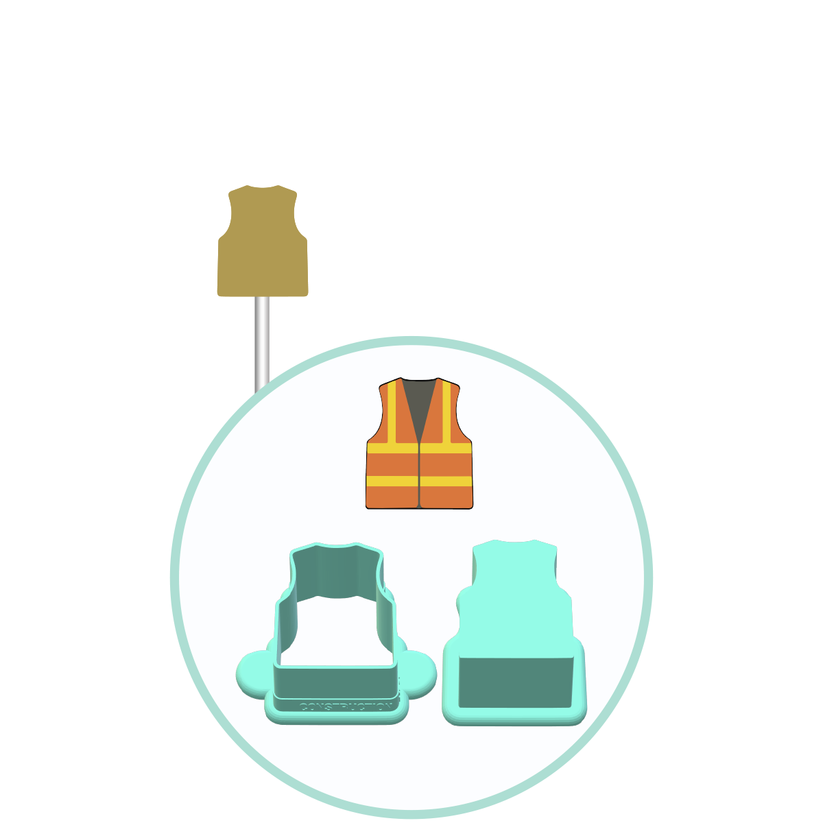 Construction Cake Pop Molds | Deluxe Cutter, Popper