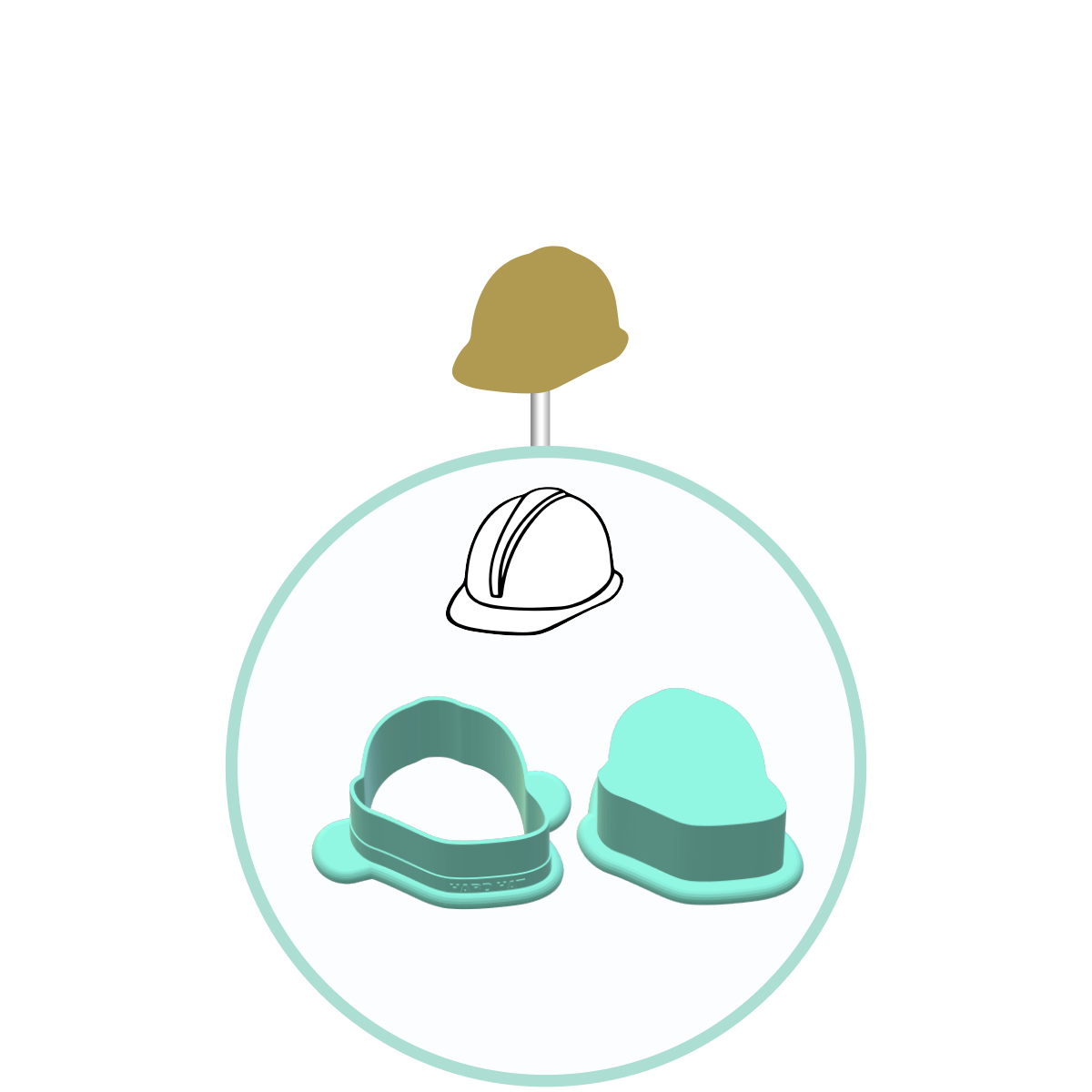 Construction Cake Pop Molds | Deluxe Cutter, Popper