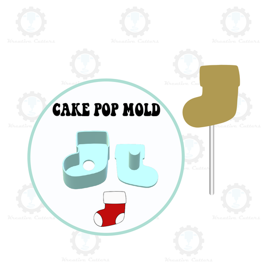 Christmas Stocking Cake Pop Mold