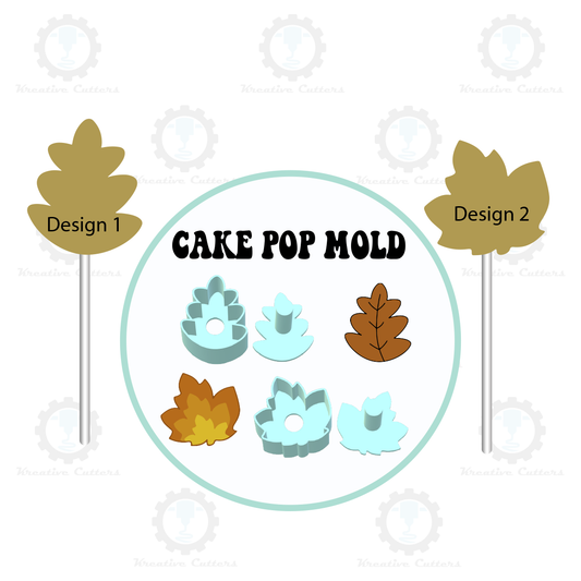 Fall Leaves Cake Pop Mold