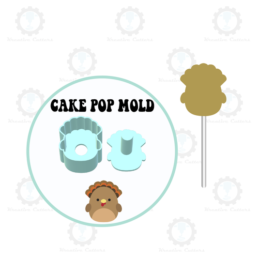 Turkey Squish Cake Pop Mold