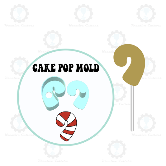 Christmas Candy Cane Cake Pop Mold