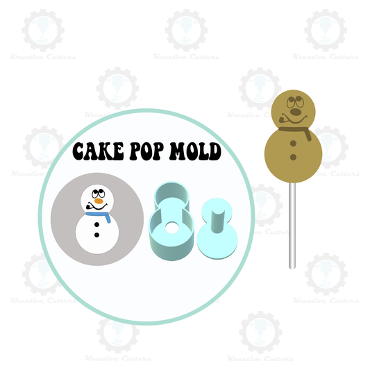 Snowman Cake Pop Mold