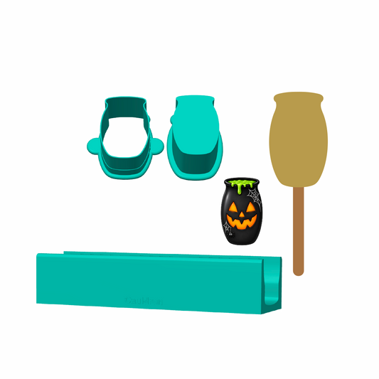 Cauldron Cakesicle Mold | Deluxe Cutter, Popper and Tray Options