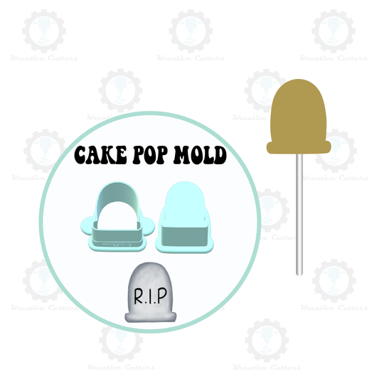Tombstone Cake Pop Mold | Deluxe Cutter, Popper